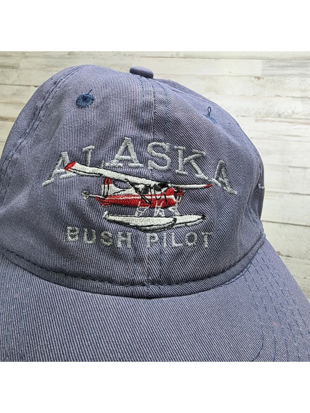 Alaska Bush Pilot Hat Strapback Embroidered Graphic Vintage -  Adjustable Strap